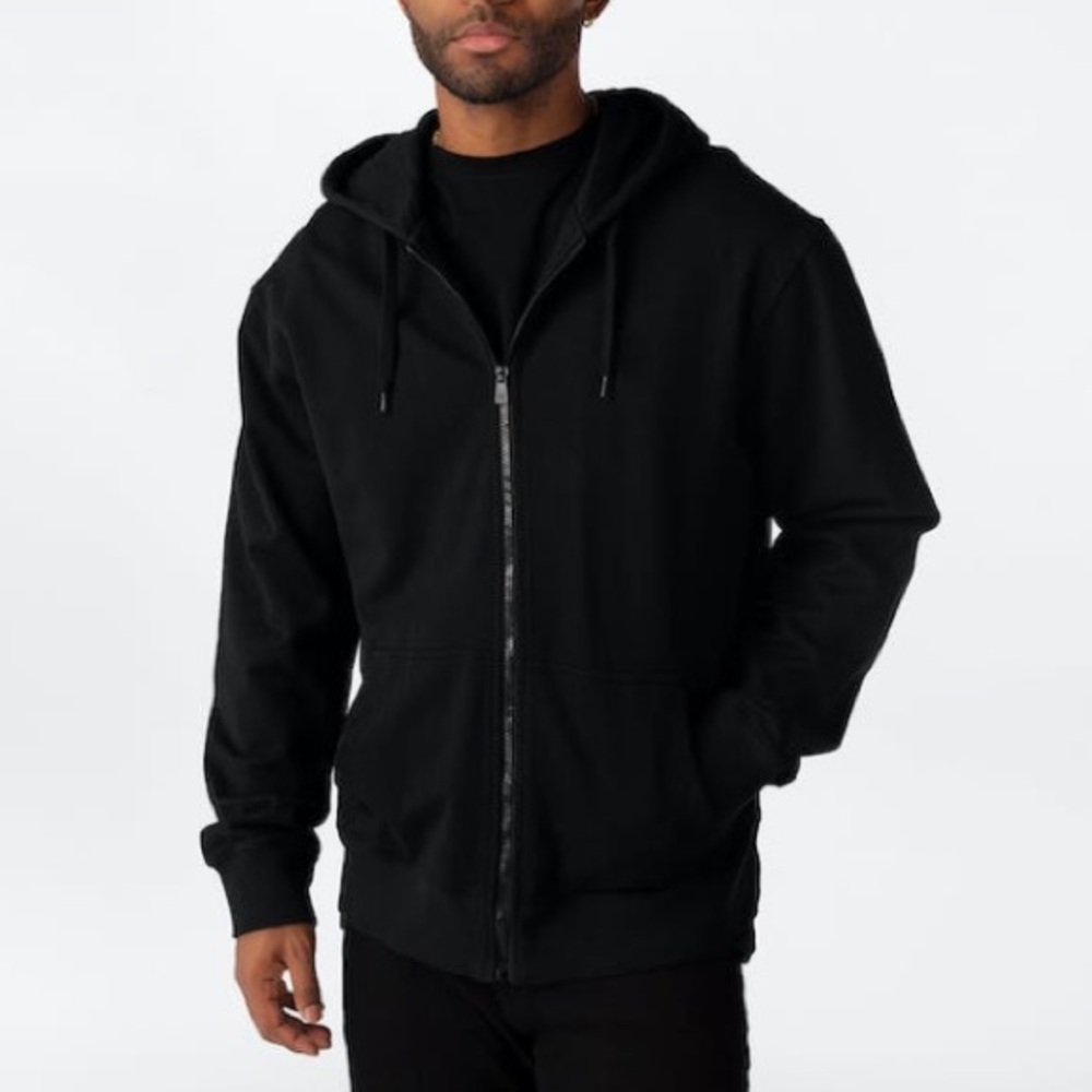 Ethika ZIP HOODIE - SOLID BLACK